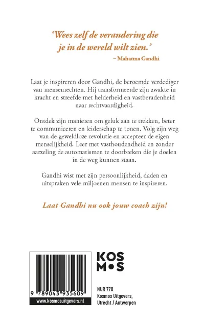 Doe en denk als Gandhi