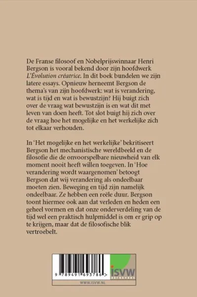 Essays over bewustzijn en verandering