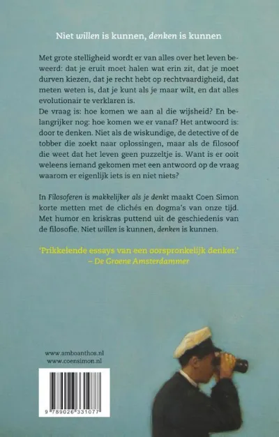 Filosoferen is makkelijker als je denkt