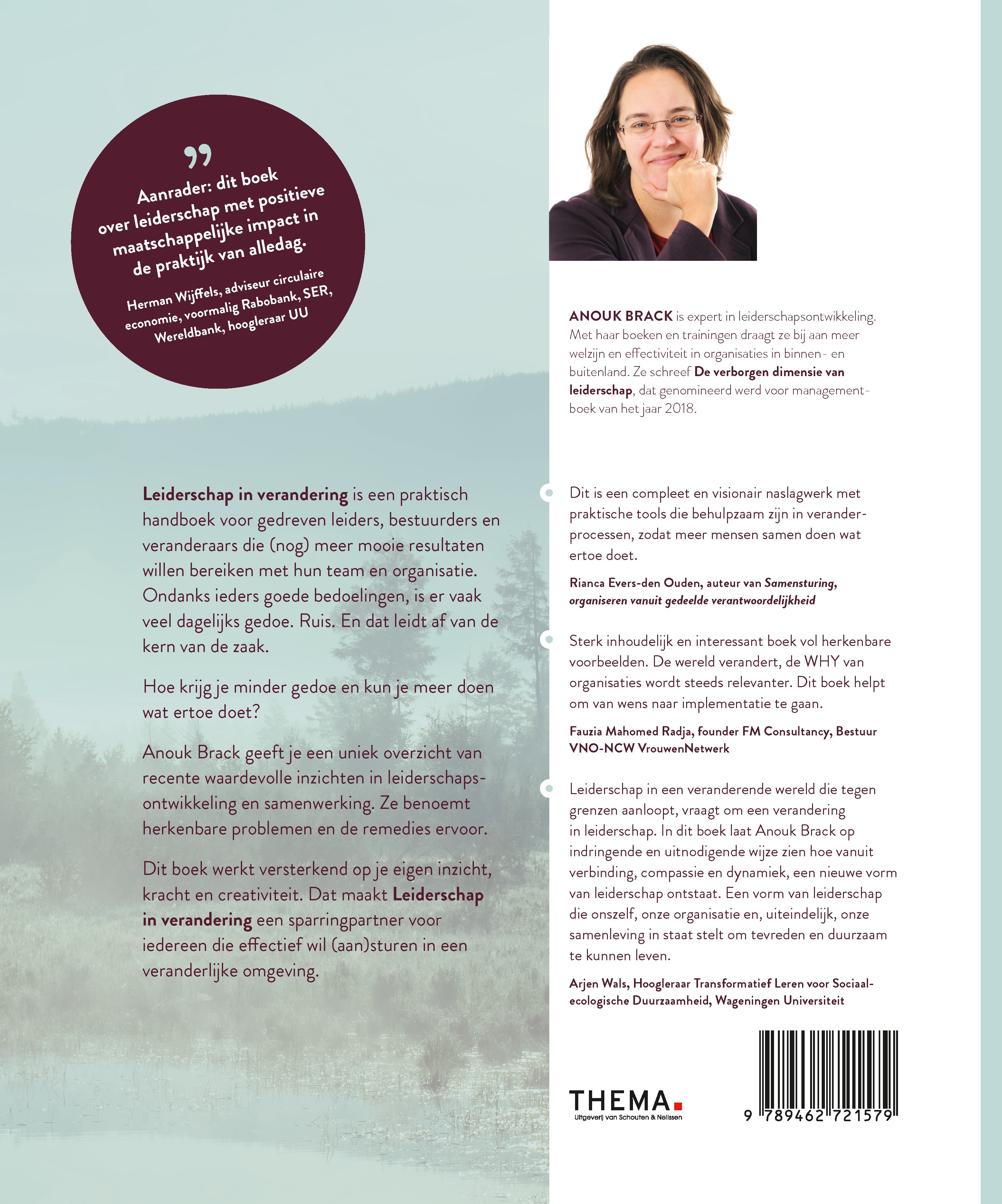 Leiderschap In Verandering | Boek | Anouk Brack | Thema.nl