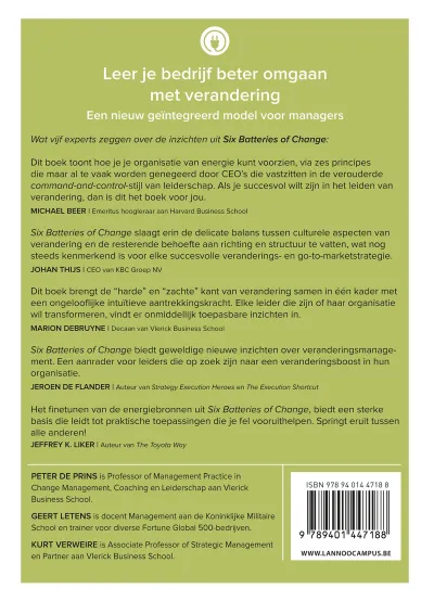 Six Batteries of Change - nieuwe editie