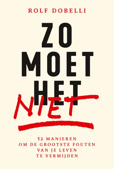 Zo moet het niet