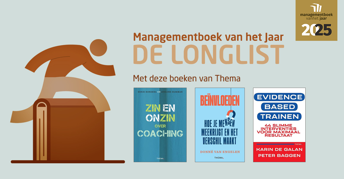 Managementboek Longlist Uitgeverij THEMA